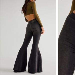 Free People Just Float On Flare Jeans